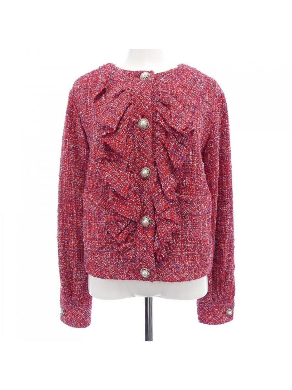 Chanel 19P Collarless Jacket